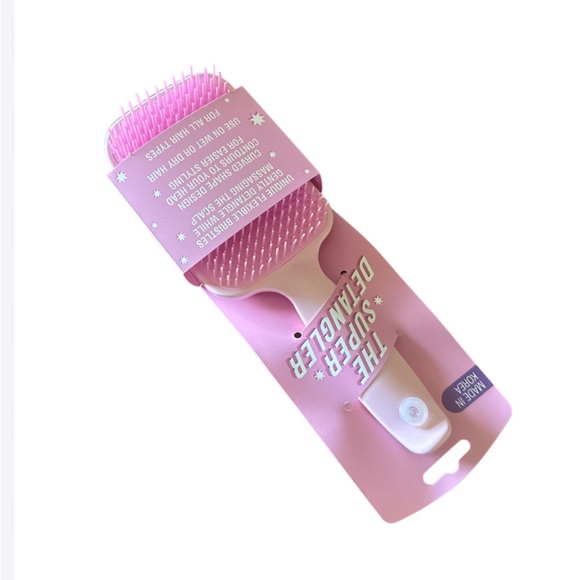 Other - The Super Detangler Pink Hair Brush